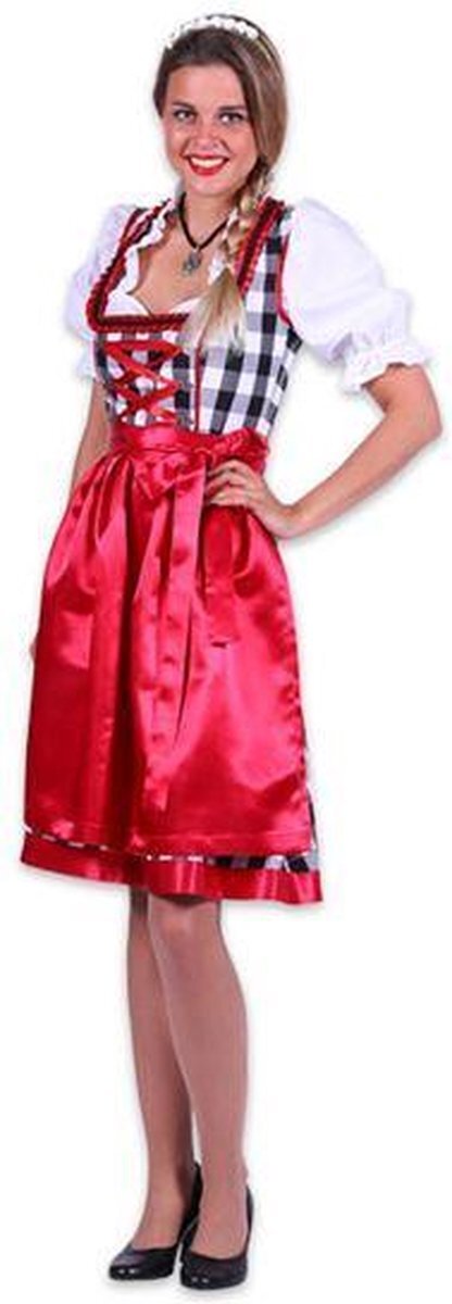 Alpenfeuer Jannes 2690 Damendirndl Amelie Gr??e 38 Rot