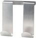 Fackelmann Dubbele haak voor Fackelmann Tecno deur RVS Grijs 9.50 cm