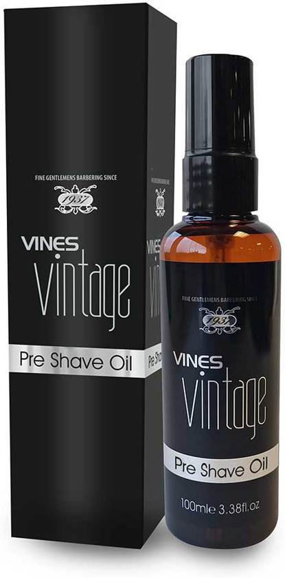 Vines Vintage Pre Shave oil olie te gebruiken voor het scheren