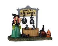 LEMAX Black Cat Countdown Kerst