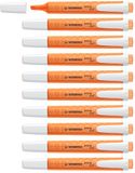 STABILO - Markeerstift - swing cool - Smalle highlighter - Oranje - 10 Stuks