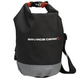 Savage Gear WP Roll-Up Tas - Waterdichte PVC Roll-Up Tas met verstelbare schouderriem - Perfect voor waden, licht kunstaasvissen en kustvissen met spinnen - Roll-Up en kliksluiting, duurzaam, 5L