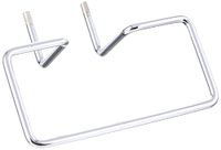 TEMPUR Matrashouder set D 3000 voor vrijstaand systeemframe, chroom, 6 stuks