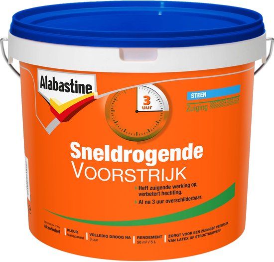 Alabastine Voorstrijk Sneldrogend 5 L