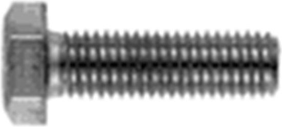Hoenderdaal Fasteners Hoenderdaal ZESKANTTAPBOUT DIN933 M10X30 RVSA4 (100ST)