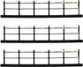 Luville Fence Warm White Straight Top Lighting Set van 3