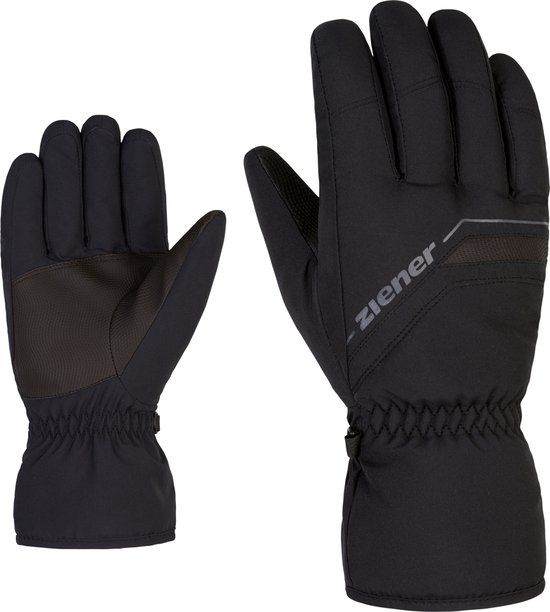 Ziener Grumas Ski Gloves - Men - Black - Size 6.5 - Winter