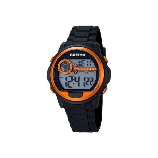 Calypso K5667/4 Digitaal Kinderhorloge - Polshorloge - Kunststof - Zwart - Ø 43mm