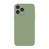 Fresnour iPhone 13 Pro Hoesje, Transparant, Krasbestendig, Matcha Green