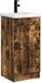 vidaXL Badkamermeubel met Wasbak Gerookt eiken 42 x 40 x 84,5 cm