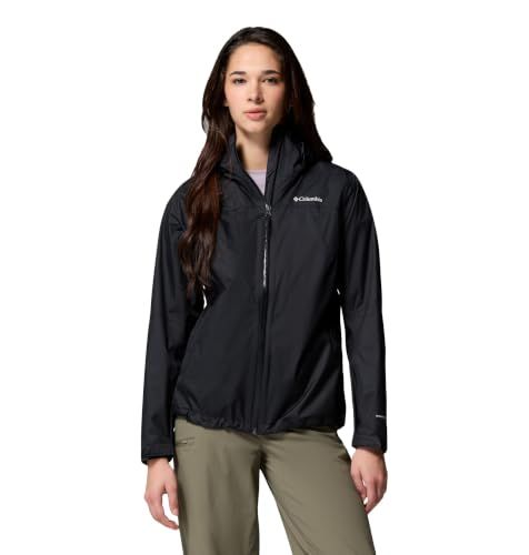Columbia Inner Limits 4 Damesjas, waterdichte regenjas, zwart, S