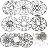 creotime Mobile ornamenten, d: 12+15+18 cm, 60 assorti