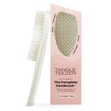 Tangle Teezer The Complete Carebrush - Steil tot golvend haar | Haarborstel | Gelaagde tanden | Maakt glad, geeft glans, masseert en ontklit | Halo wit | Nat & droog haar