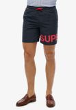Superdry GRAPHIC 17 SWIM SHORT Heren Zwembroek - Eclipse Navy