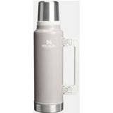 Stanley The Legendary Classic Bottle 1.5QT, Hammertone Ash 10-11347-0337 thermosfles met schenkdop en drinkbeker, 1.4L