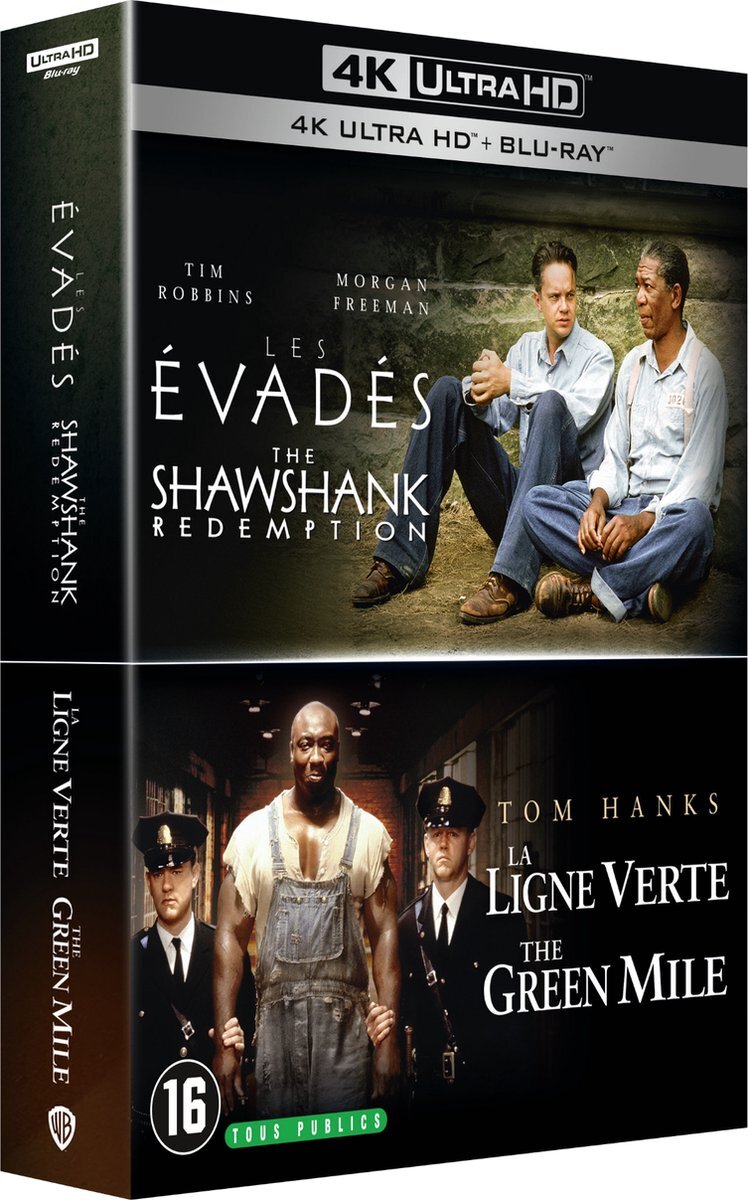 Warner Home Video Green Mile + Shawshank Redemption (4K Ultra HD Blu-ray)