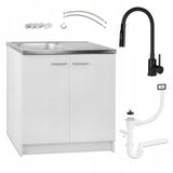 STAMAR Keukenkast 80cm Wit