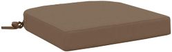 vidaXL - Zitkussen - SOEST - 100% Polyester - Taupe - 40 x 40 x 7 cm