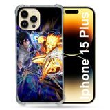 Cokitec iPhone 15 Plus (6.7) Manga Naruto VS Versterkte hoes