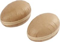 Creativ company CC Papier Maché Tweedelig Ei 12 cm 2 stuks