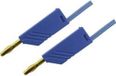 SKS Hirschmann MLN 50/2,5 BL Meetsnoer Banaanstekker 4 mm Banaanstekker 4 mm 0.50 m Blauw 1 stuk(s)