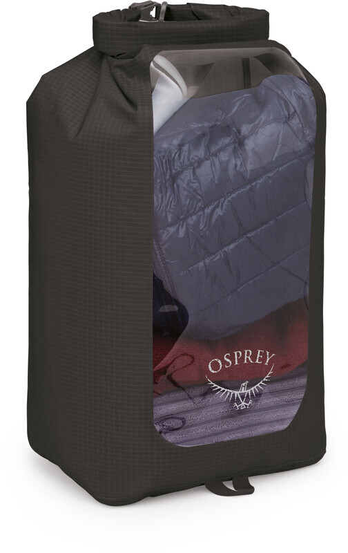 Osprey Osprey Ultralight 20 Drysack met venster, zwart