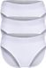 Marc O Polo Slip Set van 3 Vrouwen Wit Effen Katoen/Elastaan S