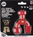 TastyBone Trio Bone Beef Chien Jouets à mâcher Végétalien Mâcher XS Rouge Nylon