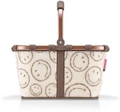 Reisenthel Carrybag Boodschappenmand - 22L - Smiley® Teddy Chocolate Beige