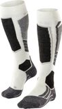 FALKE SK2 warm dik wol functioneel materiaal skisokken dames wit - maat 41-42
