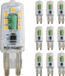 HOFTRONIC G9 LED Lampen - 2,2 Watt 200 Lumen - 4000K Neutraal wit - 230V - 10 stuks