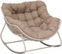 Hespéride PAOPAO fauteuil à bascule, Argile, Métal