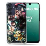 Cokitec Samsung Galaxy A16 5G Manga Demon Slayer Group Versterkte hoes