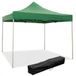 Divina Fire 3 x 3 m groene opvouwbare partytent, waterdicht PVC, metaal