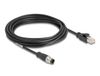DeLOCK 80852 Netwerkkabel Zwart 5 m Cat5e S/FTP Rond