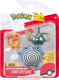 Jazwares Pokémon - Battle Figure Set 3 Pack: Magby, Pikachu & Gastly