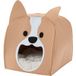 MAX & MILA'S WORLD Niche pour animal de compagnie (petite grotte pour chiens)