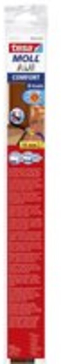 tesa Dorpelstrip (borstel) voor oneffen vloeren - veersysteem - bruin - 100 cm