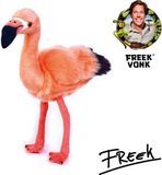 Freek Vonk x BRESSER BRESSER Freek Vonk x BRESSER - Knuffeldier - Frida de Flamingo - Gevuld met Gerecycled Materiaal
