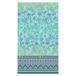 Bassetti AGRIGENTO Foulard van 100% katoen in de kleur blauw B1, afmetingen: 350x270 cm