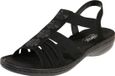 Rieker Dames Sandaal 60870-00 Zwart