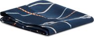 Tommy Hilfiger Zijde Sjaal Unisex Volwassenen Herfst/Winter Rope Print Pure ecru/blauw/marine/kreeft
