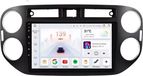 Happiq Autoradio avec Bluetooth et CarPlay pour VW Tiguan 1 NF (2006-2016)