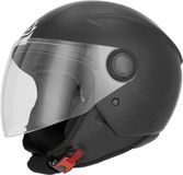 Acerbis Jet Brezza Kid Mat Zwarte Kinder Jethelm