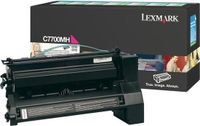 Lexmark C7700MH Magenta Toner Cartridge
