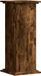vidaXL Plantenstandaard - 33x33x80 cm - Bewerkt Hout - Gerookt Eikenkleurig