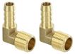 Solidchoice - 2 Pièces Raccords de Tuyau en Laiton avec Angle de 90 Degrés