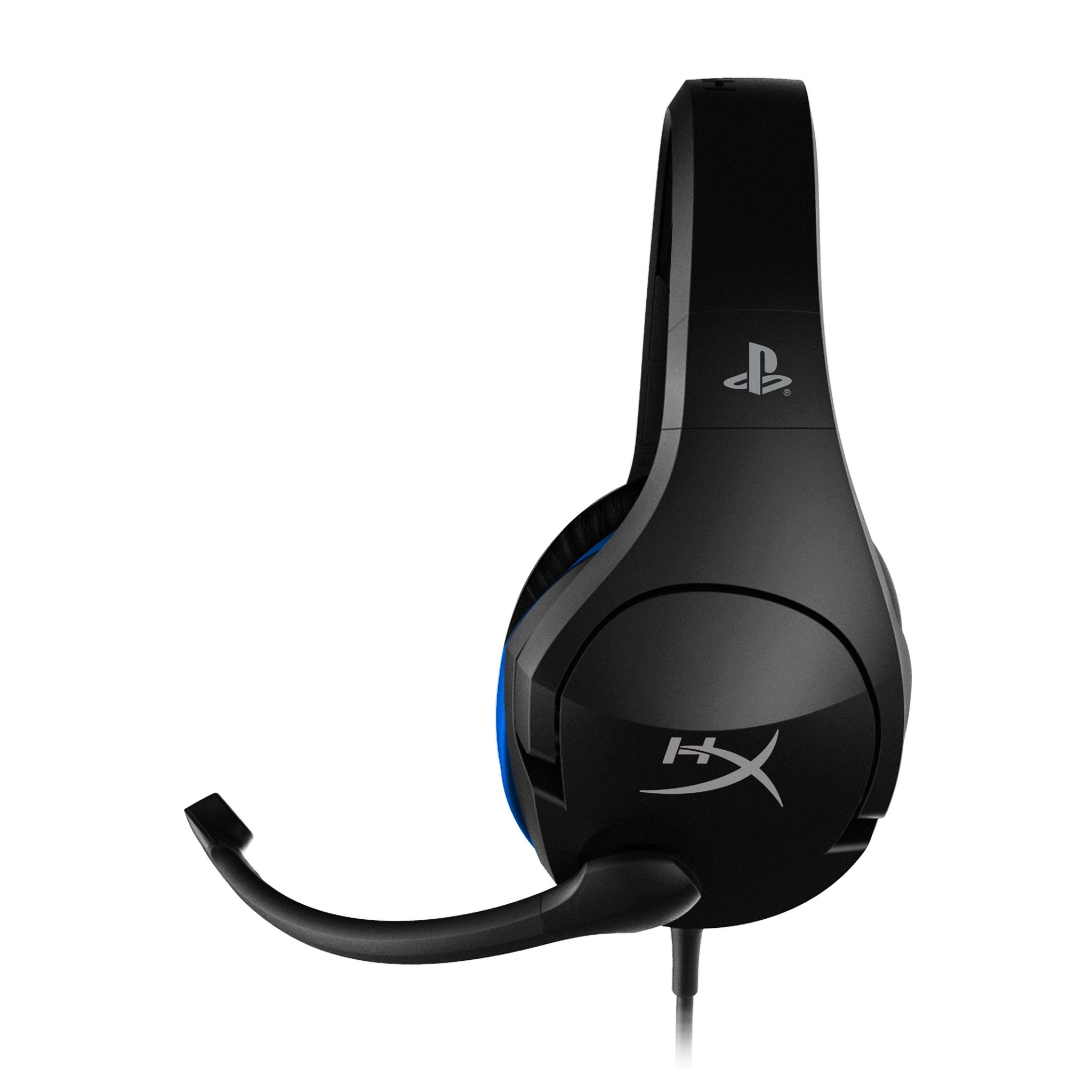HyperX Cloud Stinger Gaming Headset - Official Licensed PS4 - Zwart/Blauw