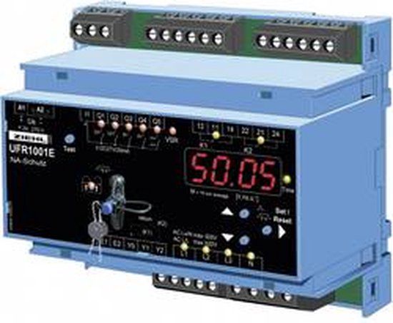Ziehl UFR1001E Spannings- en frequentierelais