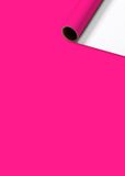 STEWO Cadeaupapier 70x200 cm - Uni - Roze - Fuchia